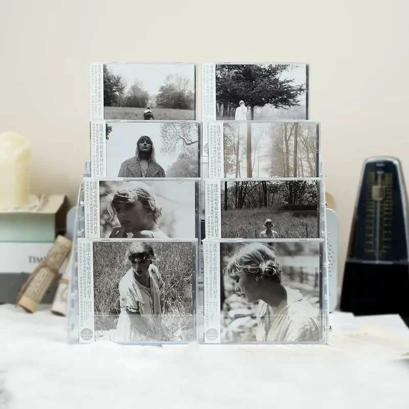 Genuine Mildew Taylor Album Folklore 8 CD Record Set Bookmark Gift Poster for Taylor Swift view 2