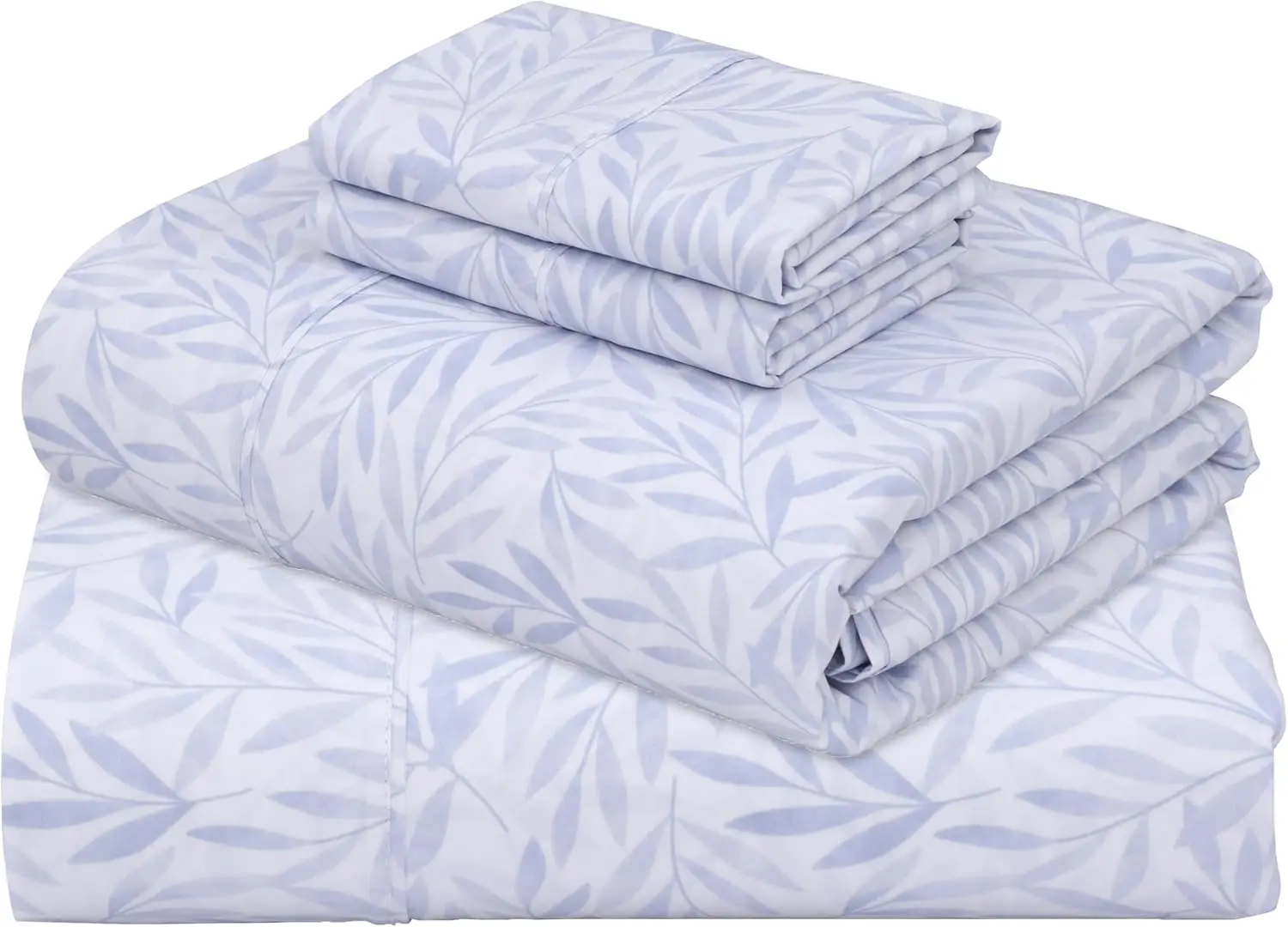 

Комплект постельного белья Queen Size из перкаля, 100% хлопок, охлаждающий и дышащий, прочный, с приятно мягкой текстурой, глубокие карманы 16 дюймов, 4 предмета