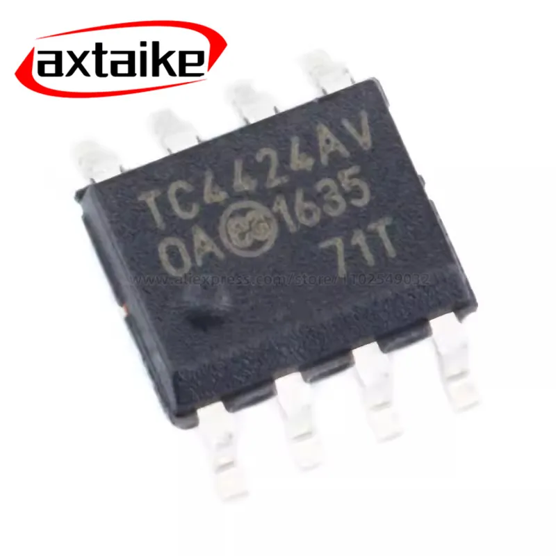 

5PCS TC4424AV TC4424AVOA713 C4424 SOIC-8 MOSFET Dual Driver Chip Brand New Authentic