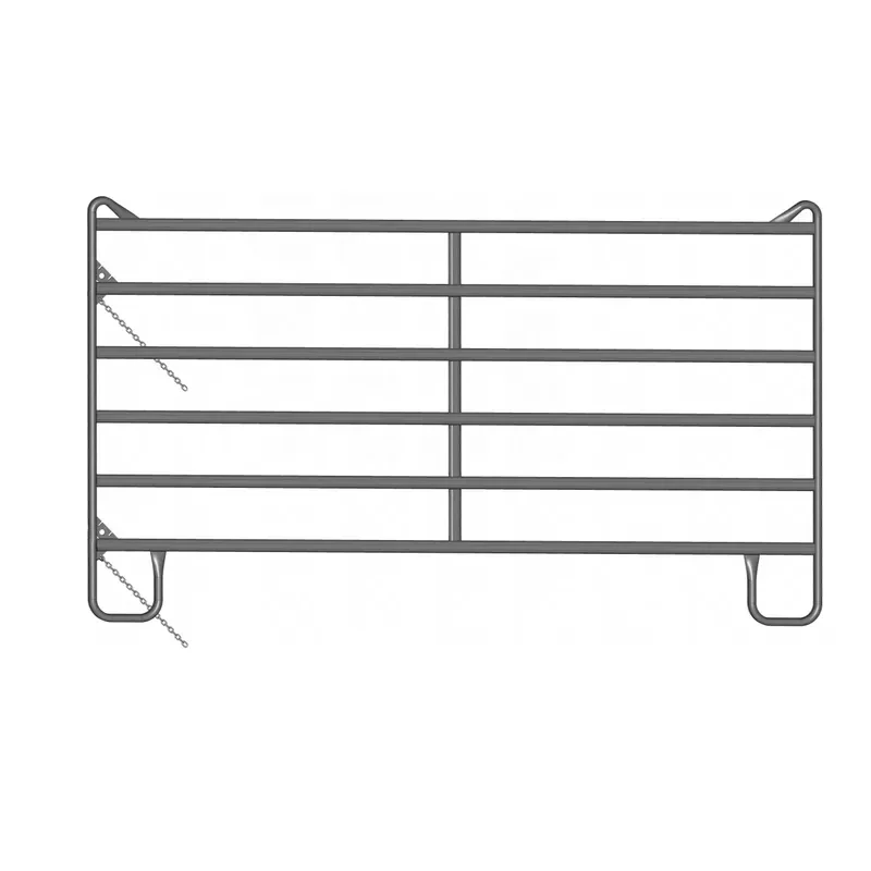 Corral panel horse panel barrier goat hurdle fencing sheep fence gate animal farm equipment portable hot dip galvanized tube