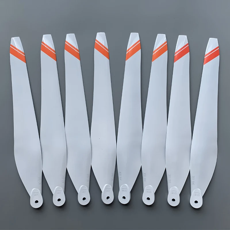 3411 Carbon Fiber Nylon White Drone Propellers 34 Inch Blades For Hobbwing X9 Power Motor Agras Parts Drone Accessories