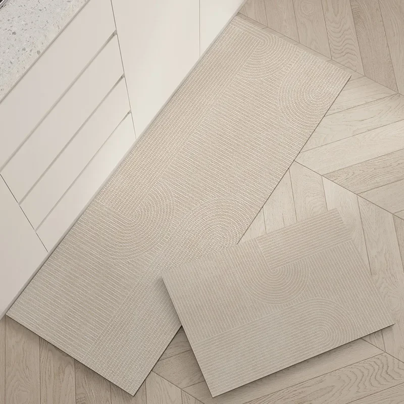 

Kitchen Floor Mat Anti-slip Oil-proof Carpet PVC Leather Waterproof Foot Mats Long Home Decoration Rug 주방 카펫 שטיח למטבח Pvc 매트