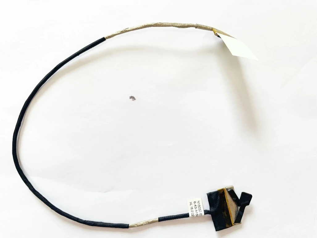 Como novo para clevo n150 n150sd T57-D5 led lcd lvds cabo 6-43-n1501-012-n 6-43-n1501-012-l 6-43-n1501-012-2l