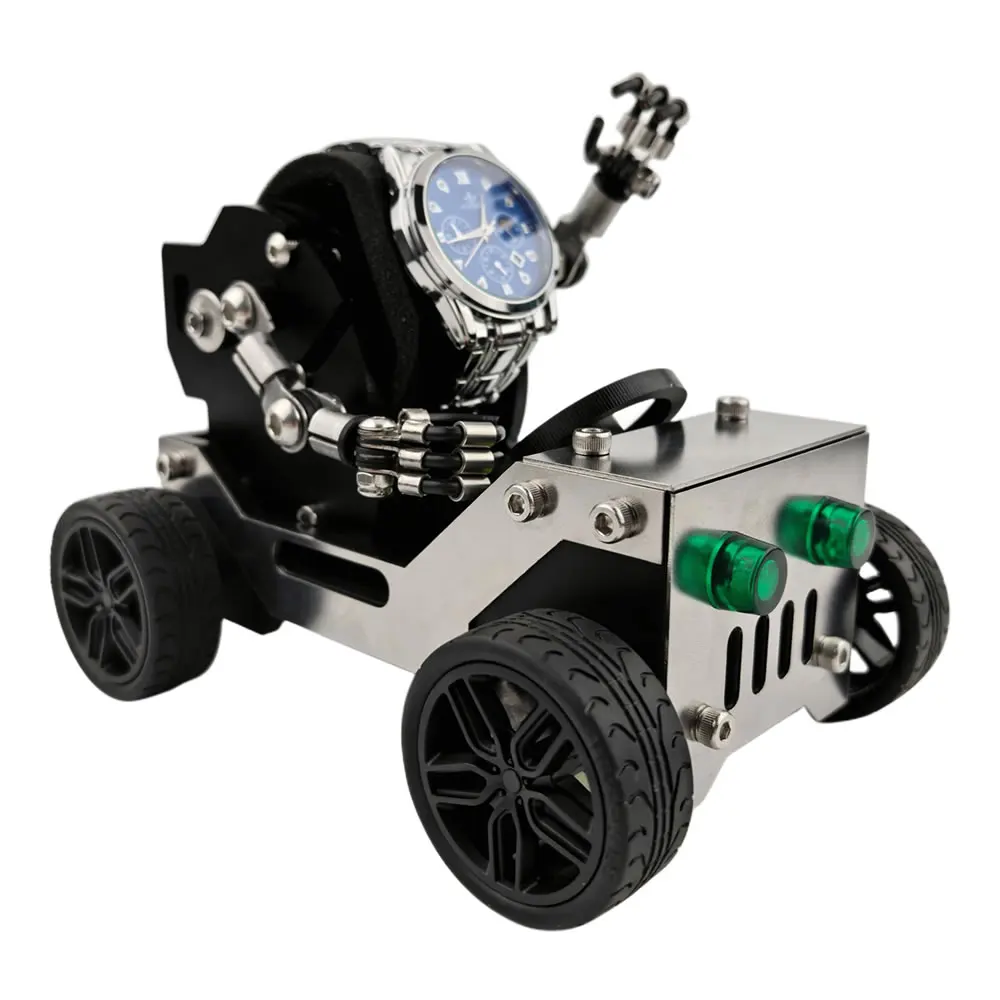 Car Robot Punk Industrial Style Mechanical Style Watch Stand Watch Ornament Creative Men’s Gift Watch Display
