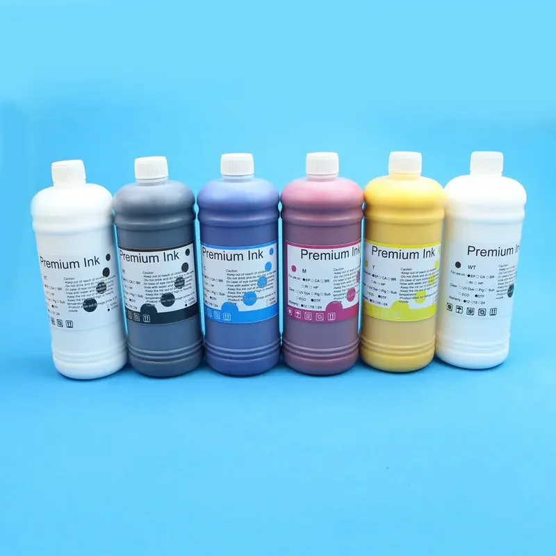 1000ml DTF Ink Direct to Film Transfer Printer DTF Inks T shirt Printing Hot melt Powder PET Film White Color Dtf Printer Ink