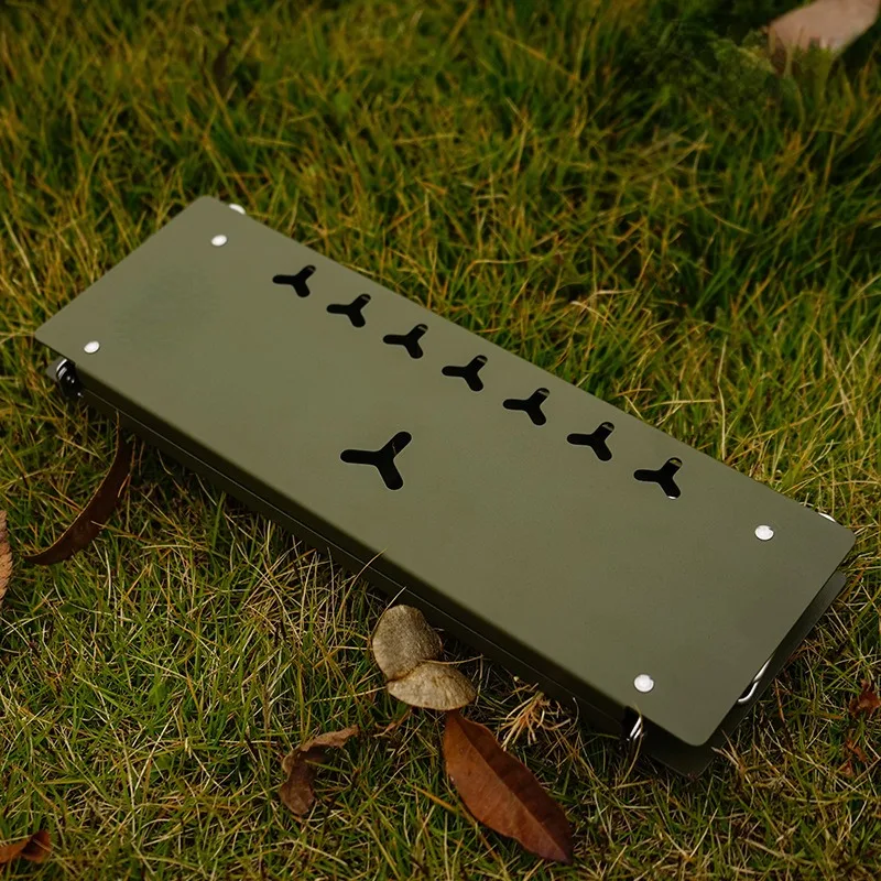 Outdoor Single Folding Table, Hiking, Camping, Portable Table, Aluminum Alloy Folding, Fast Mountain Opening, Wild Dining Table