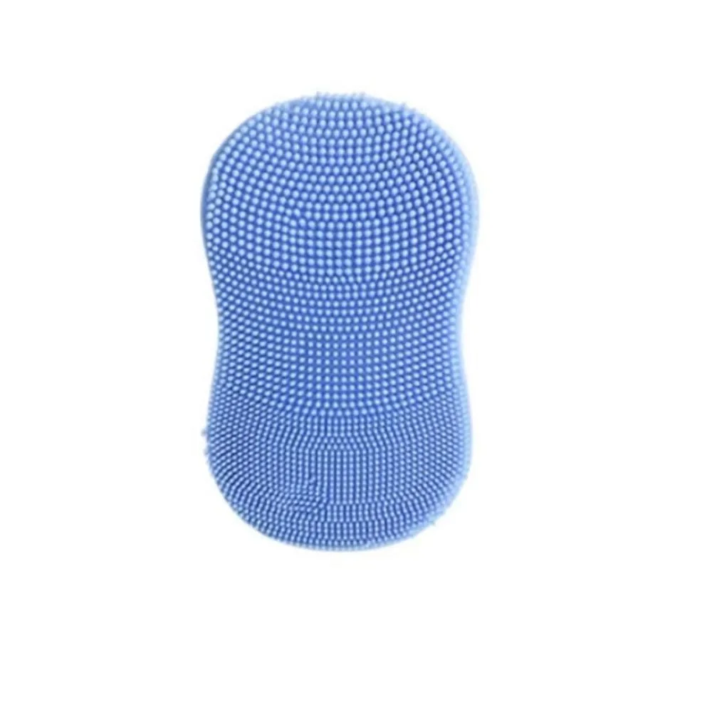 Mini escova de limpeza facial macia limpeza profunda purificador facial multifuncional silicone cravo acne almofada de limpeza