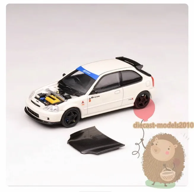 

MH 1:64 Honda Civic Type-R 1st generation EK9 Model Car Alloy Diecast Hobby Gift