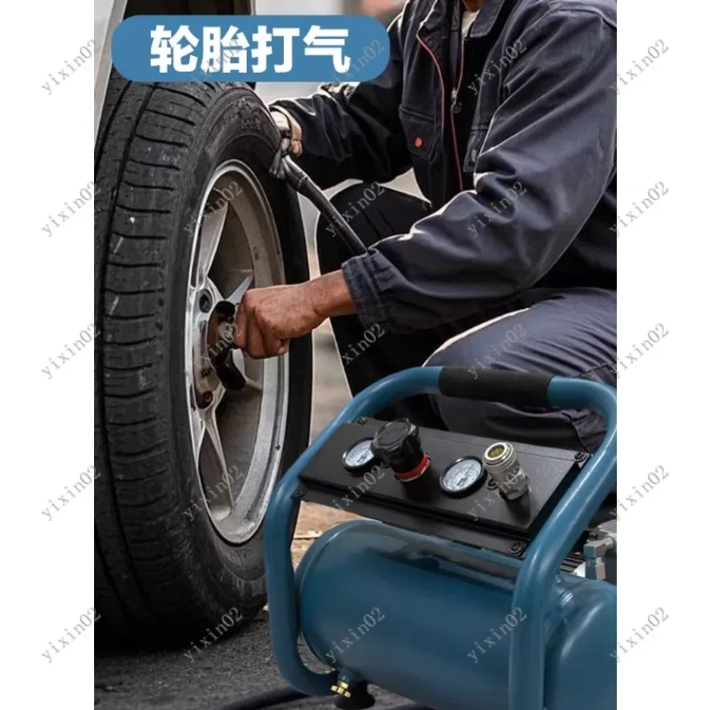 Brushless Cordless Air Compressor Portable High Pressure Inflator for Woodworking