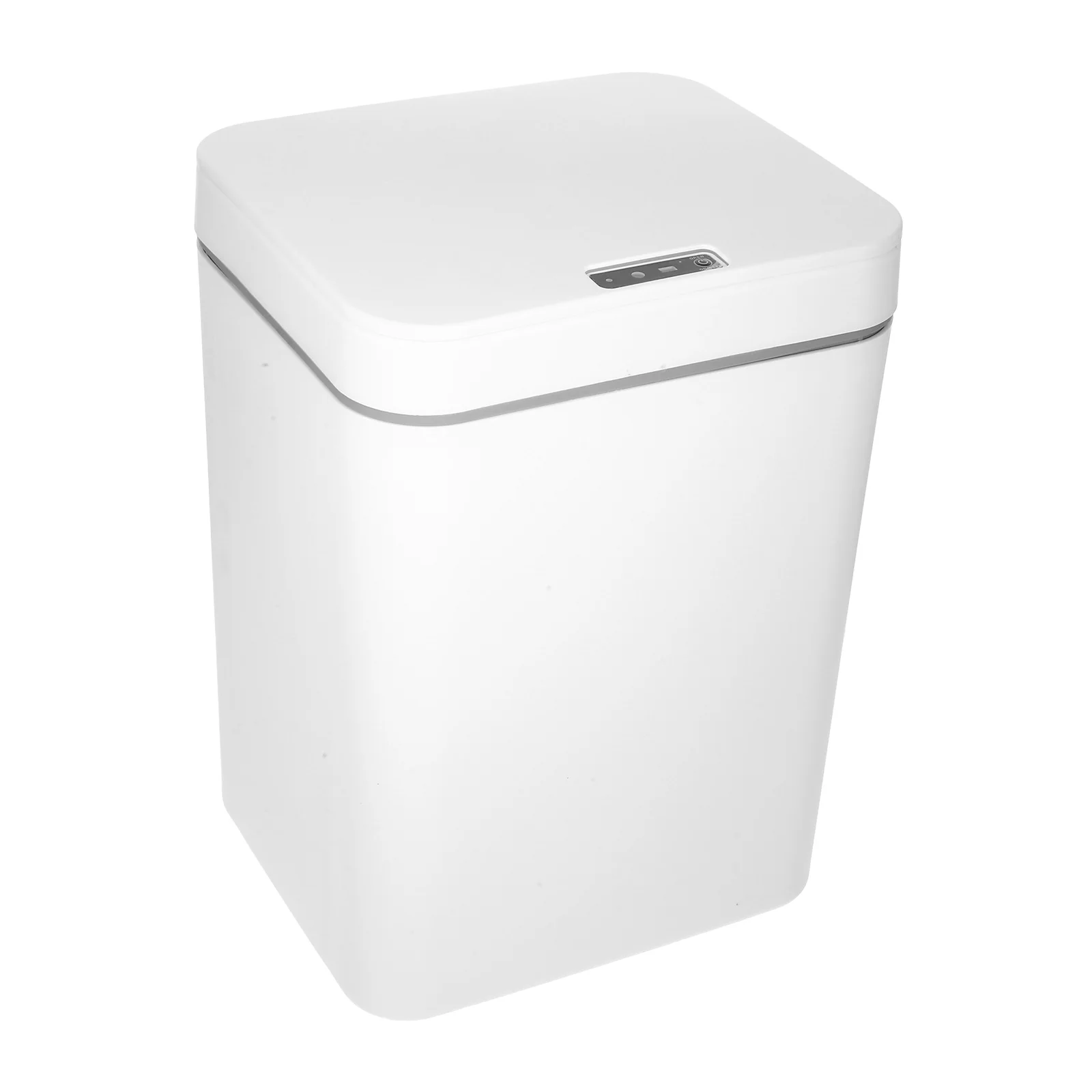 

Smart Trash Can 16L White Charging Sensor Bin Silent Airtight Non Touch Garbage Can Household Kitchen Bedroom Office Use High