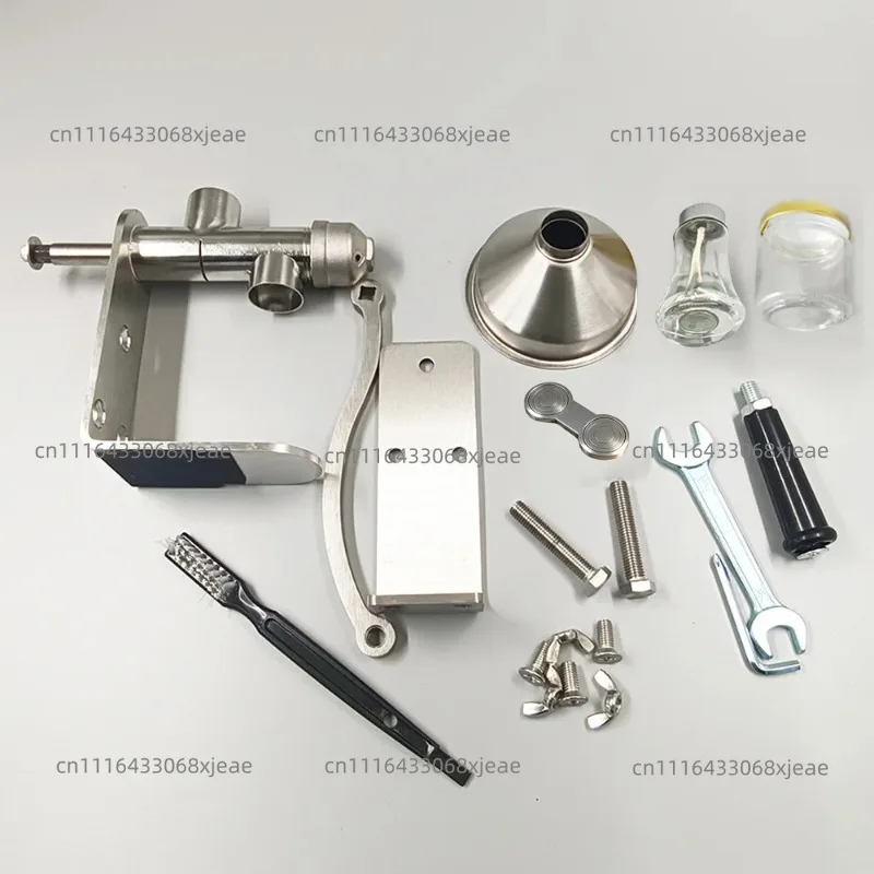Stainless Steel Manual Oil Press Machine, Small Household Peanut Press for Walnut and Rapeseed Oil Extraction Equipment