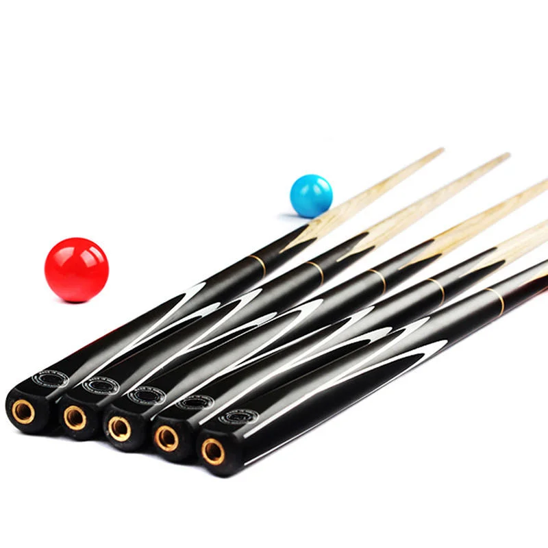 

High Quality Custom Carbon Fiber Snooker Cue Handmade in China-3/4 or 1/2 Jointed