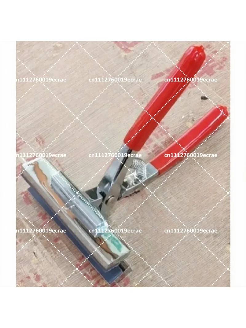 12cm Canvas Stretching Pliers, Red Handle Clamp for Oil Painting Canvas, Fabric Tensioning Tool for Art Supplies