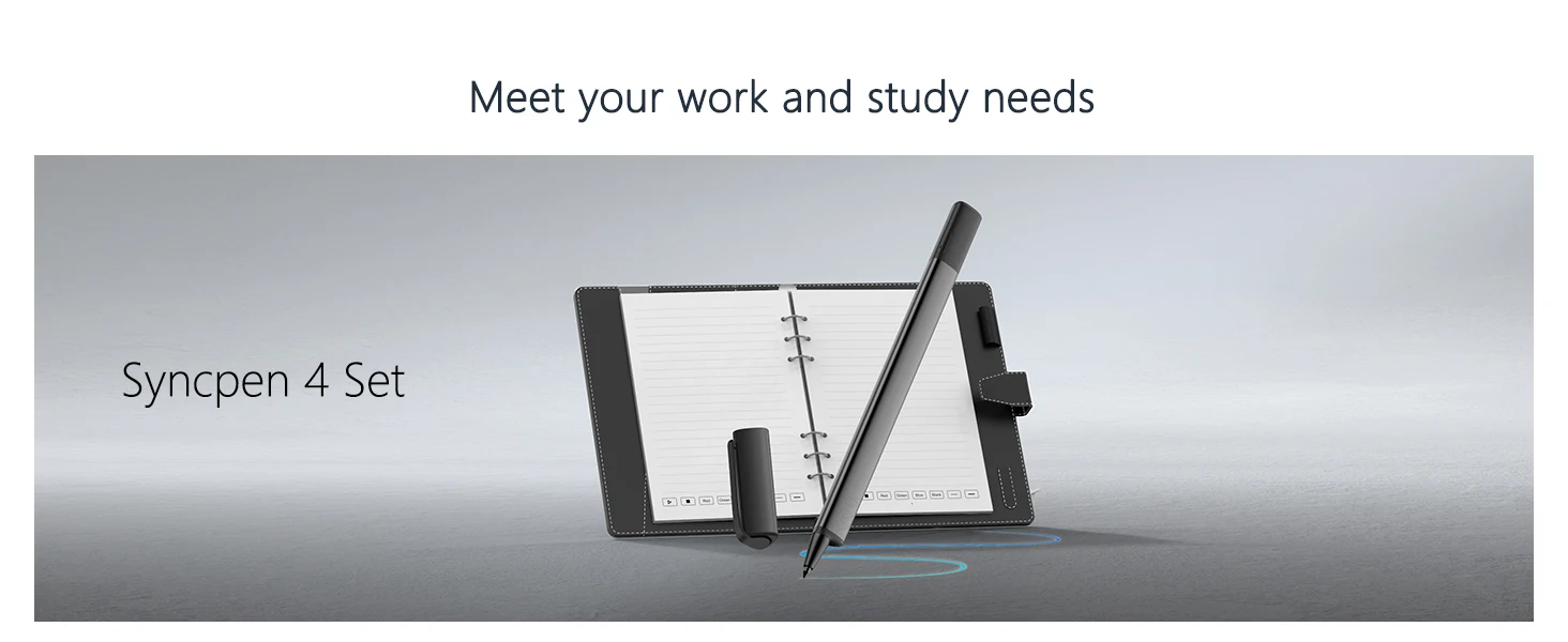 SyncPen 4 Set Smart Pen Digital Notebook with Notebook Intelligent and Precise Smart Note 2026