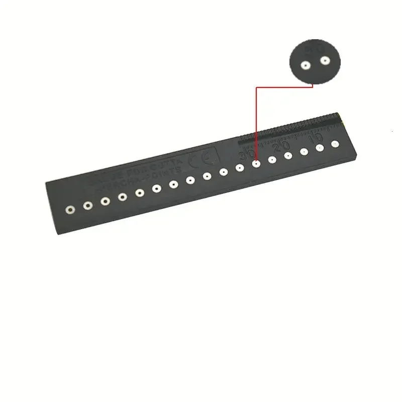 

Стоматологические эндо-линейки с металлическим кругом для измерительной линейки Gutta Percha, измерительные инструменты для стоматолога