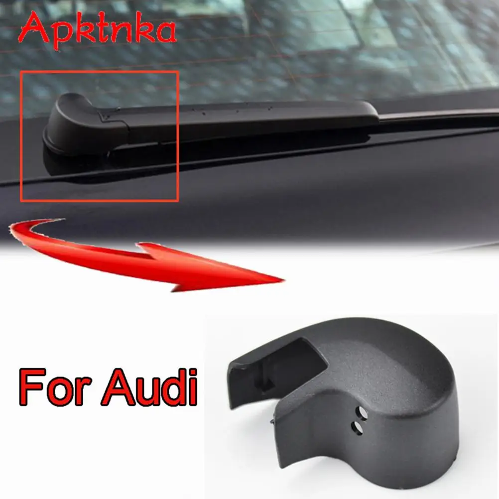 APKTNKA 1Pc Rear Windshield Wiper Arm Nut Cap Washer Cover For Audi A1 A3 8P 8V A4 B6 B7 B8 B9 A6 C6 C7 Avant Q3 Q5 Q7 4L SUV