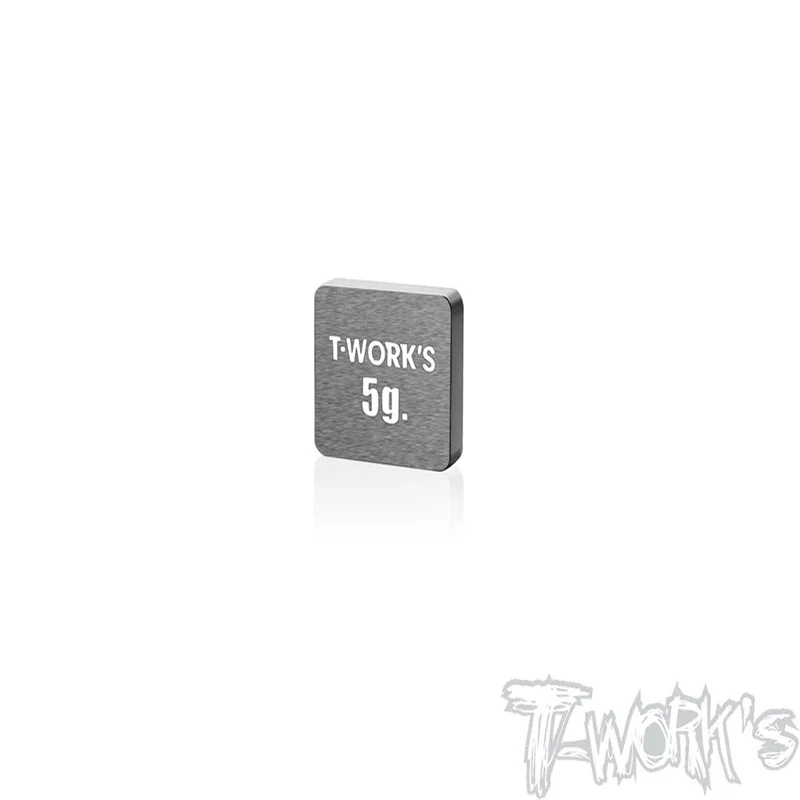 

Original T works TE-207-F Adhesive Type 5g Tungsten Balance Weight 11x9.9x2.5mmssional Rc part