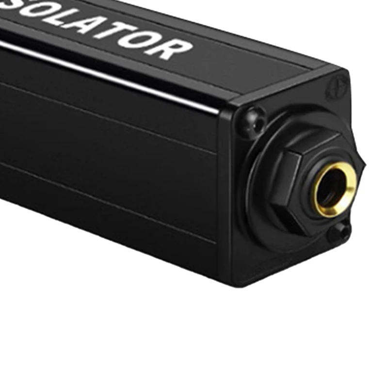 ABNO-New Professional 6.5 Audio Isolator Sound Current Noise Eliminator Ground Loop Isolator TS Audio Isolator
