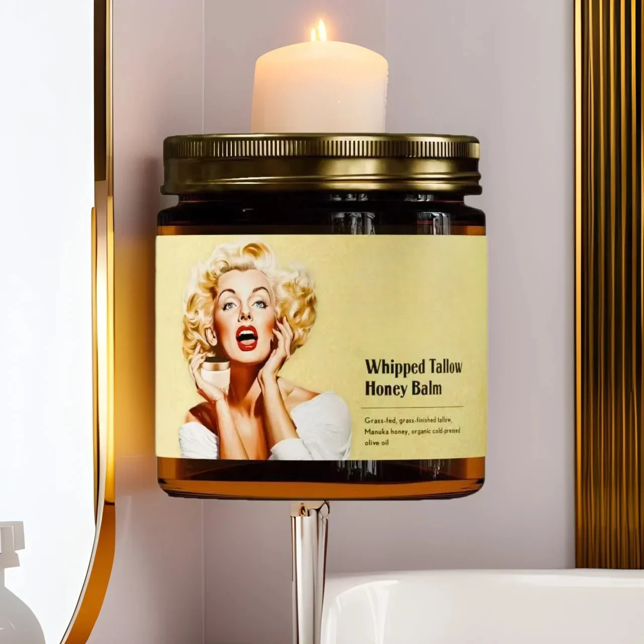 مرطب طويل القليل من لحم البقر والفانيليا المخفوقة بنسبة 100%، مضاد للشيخوخة بخطوط دقيقة وتبييض وترطيبها