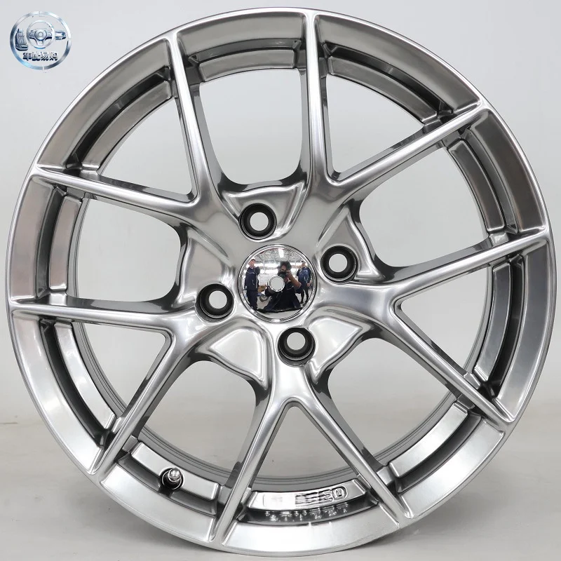 F50T0151 15inch Silver Modified Car Aluminum Alloy Wheel Rim