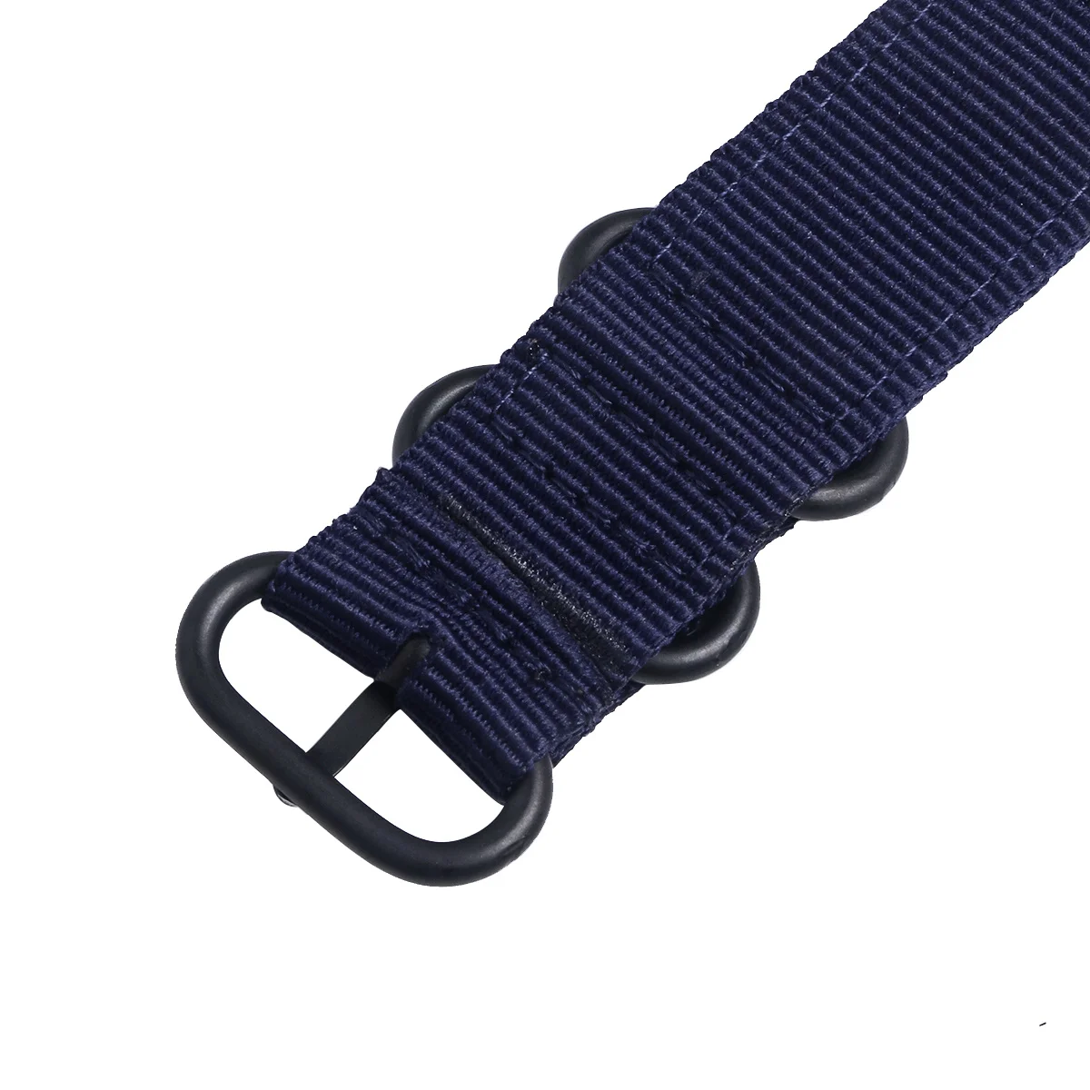 

22Mm Nylon Watch Strap Stylish Chic Look Strong Durability No Scratch Edge Ideal for Swimming Climbing Gym Workout Accessories
