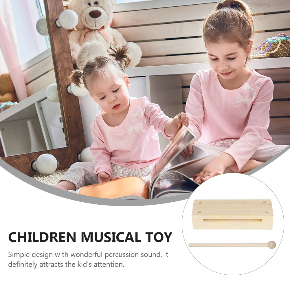 -Tone Clapper Music Educational Plaything Musical Instruments Dual-Tone Percussion Recreational Toys