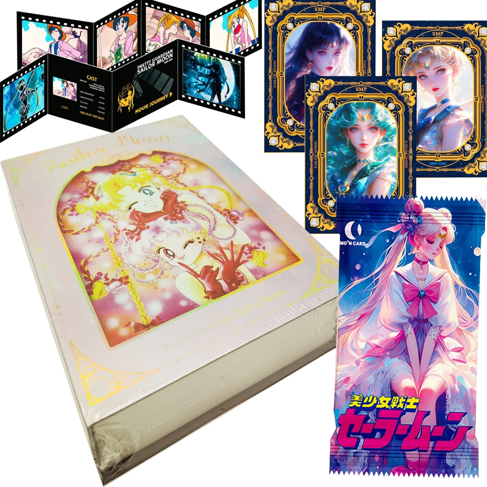 

Sailor Moon Collection Cards for Fans Beautiful Magical Girl Tsukino Usagi Mizuno Ami Anime Dreamy Music Card Commemorative Gift