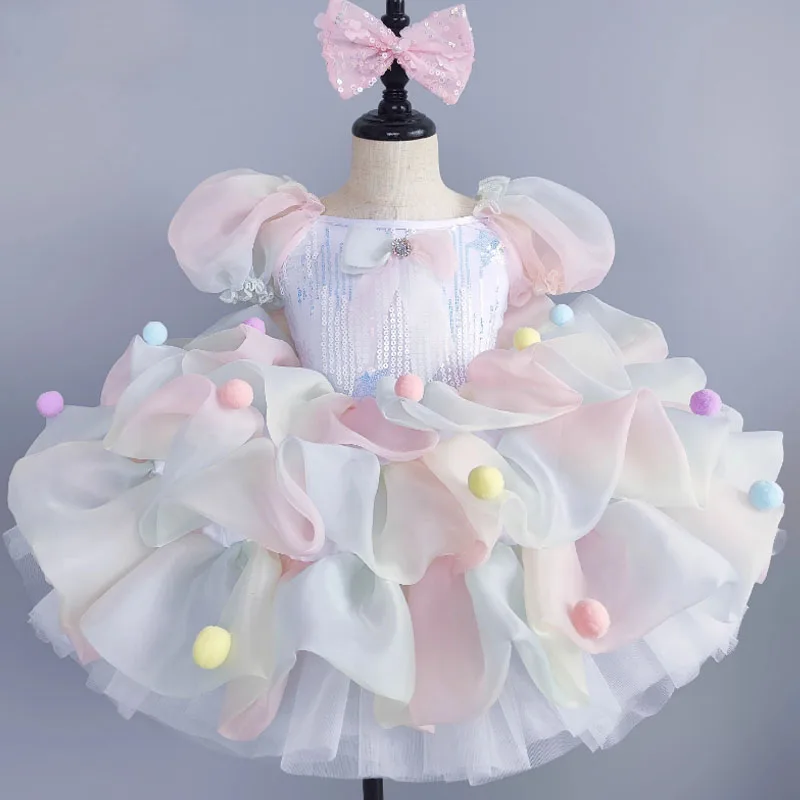 Robe tutu de ballet pour filles, costumes de danse Jazz, ballerines, tenues tutu pour enfants, vêtements de danse de salle de bal