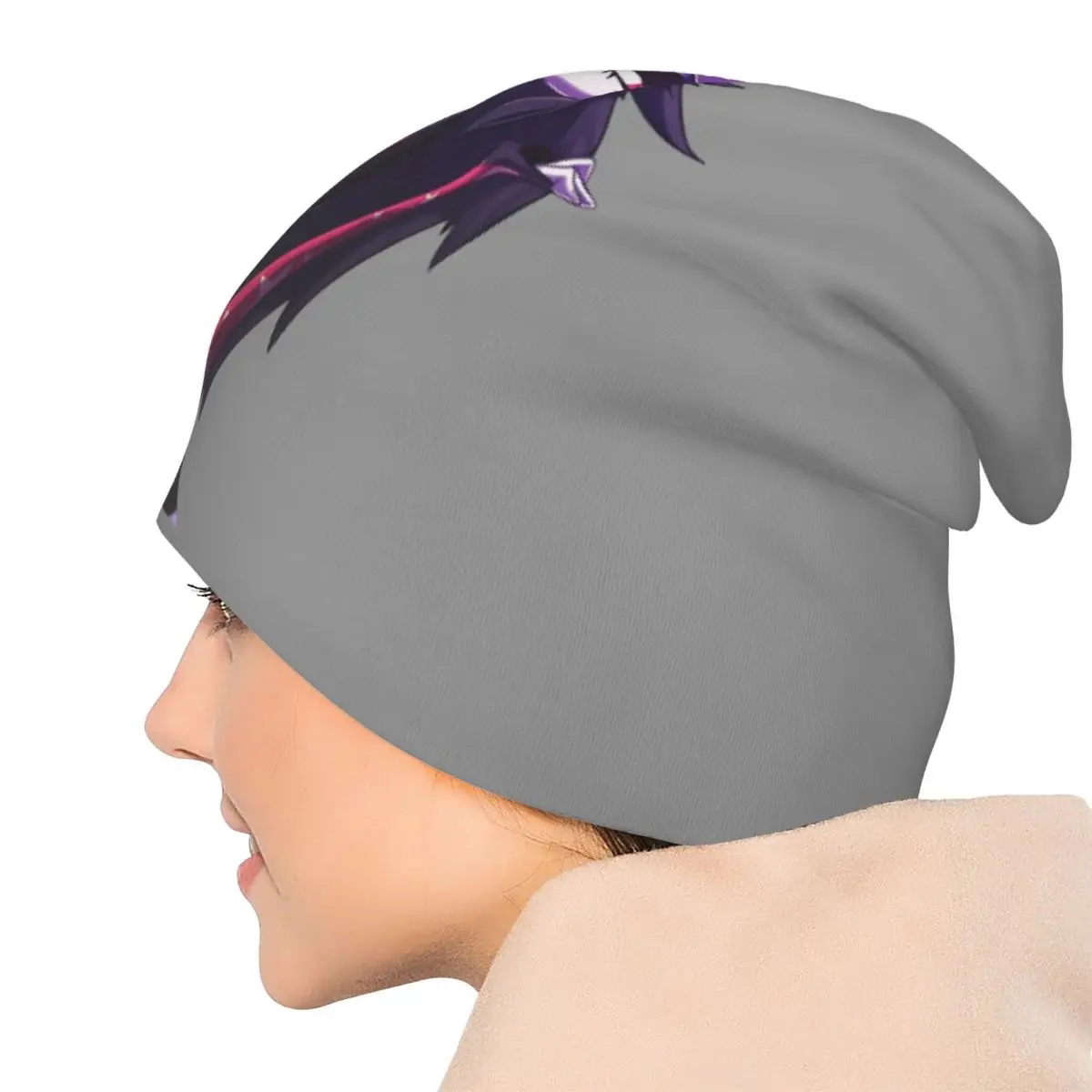 Helluva Boss Skullies Beanies القبعات الدافئة الخريف الشتاء في الهواء الطلق قبعة محبوك قبعات بونيه للرجال النساء الكبار