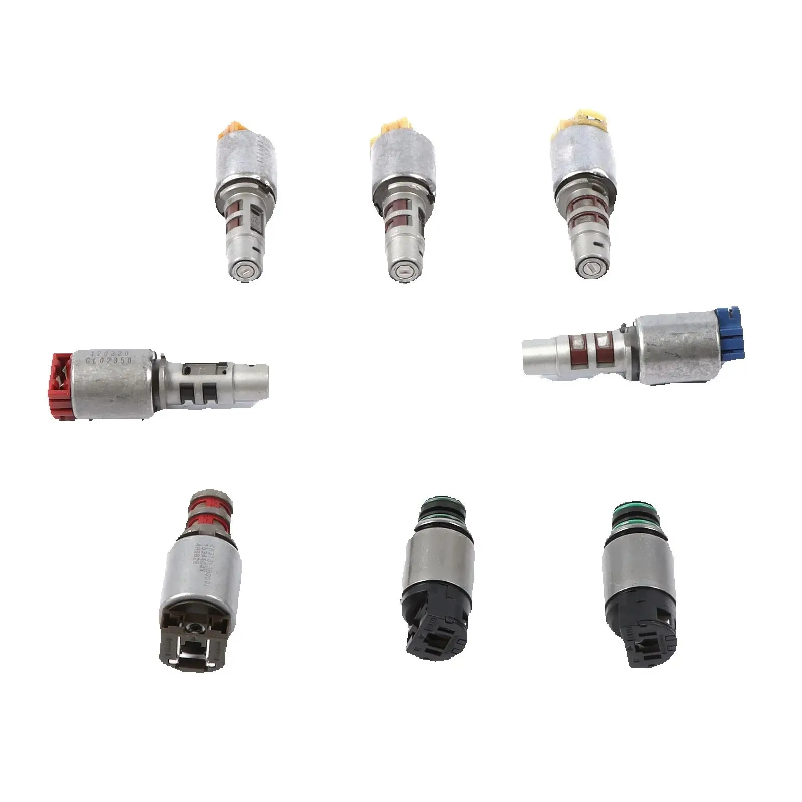 

46400-28000 8PCS Transmission Solenoid Kit for FOR Kia FOR Hyundai FOR Chevrolet 6 Speed A6MF1 A6LF1 A6LF2