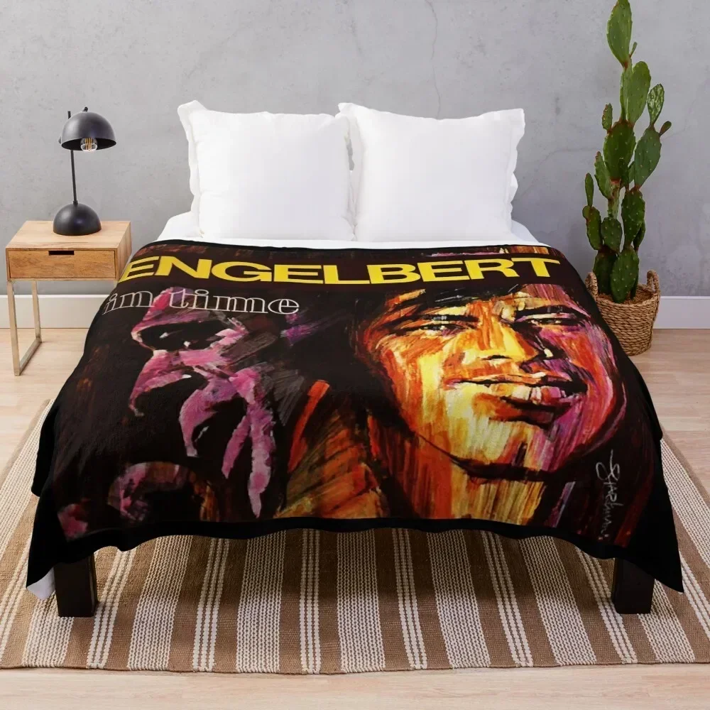 

Engelbert Humperdinck In Time Throw Blanket Luxurious Soft Fuzzy Blanket for Sofa Bed