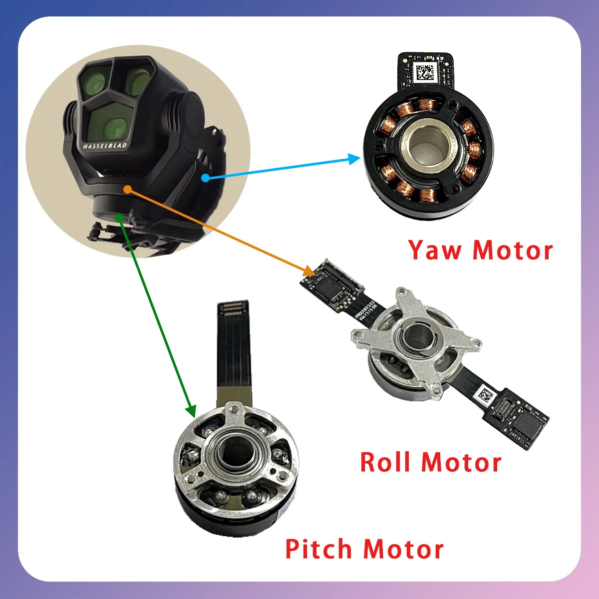 

Запасные части для подвесного двигателя DJI Mavic 3 Pro kankeirr