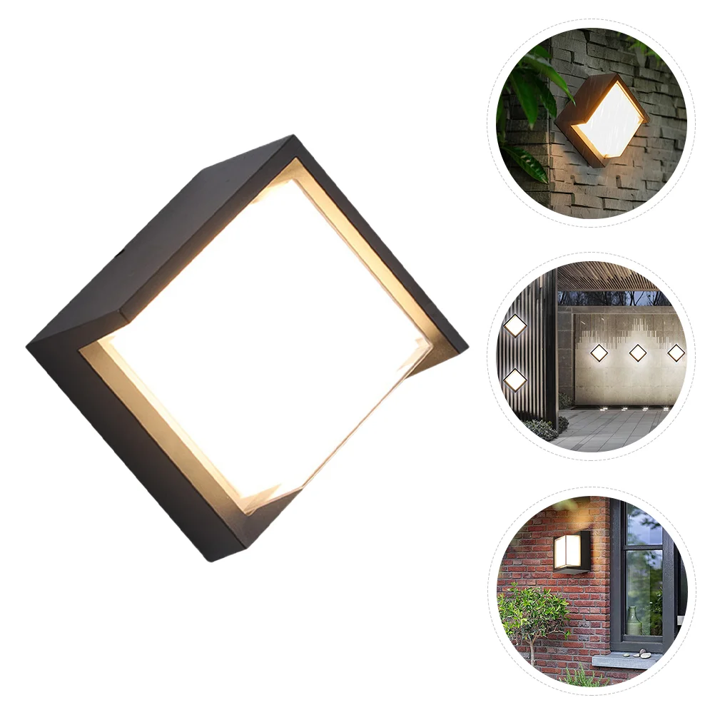 

Wall Light LED Outdoor Lamp Stair Pathway Old Fashioned Illuminated Sconce Mounted