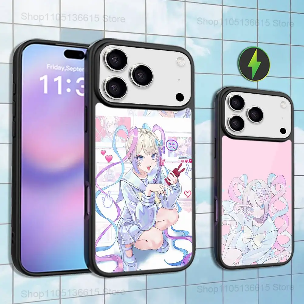 

Cute N-Needy Girl O-Overload Case For iPhone 16,15,17,14,13,12,11,Pro,Max,Plus,Mini,Magsafe,Magnetic Wireless Charging Case