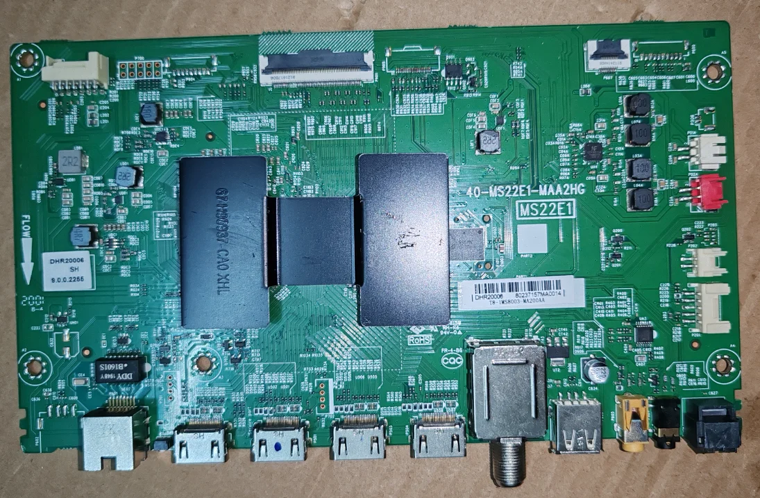 

40-MS22E1-MAA2HG MS22E1 DHR20006 T8-1MS8003-MA200AA LED TV motherboard, physical photo, tested well