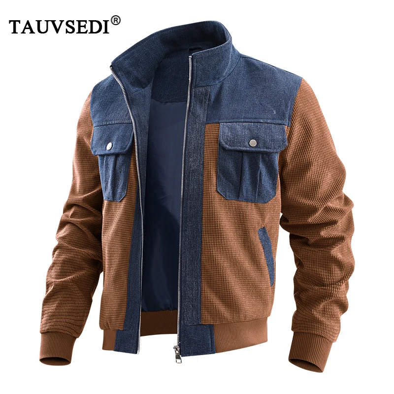 

Spring Man Casual Cargo Outdoor Jacket Men Fashion Sport Windproof Jackets Male Multi Pocket Work Safari Shirts Coat Windbreaker