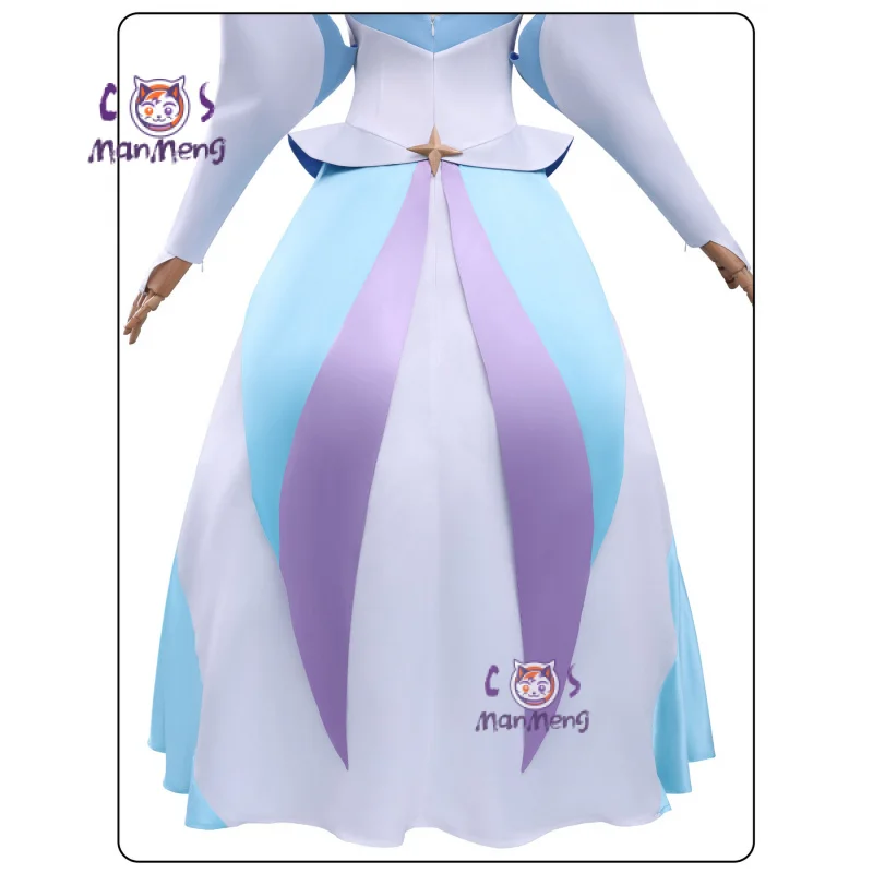 أزياء غينيفير الأميرة التأثيرية أنيمي فرسان غينيفير 2025 فستان نسائي جديد للهالوين كرنفال غينيفير الزي S-XXXL