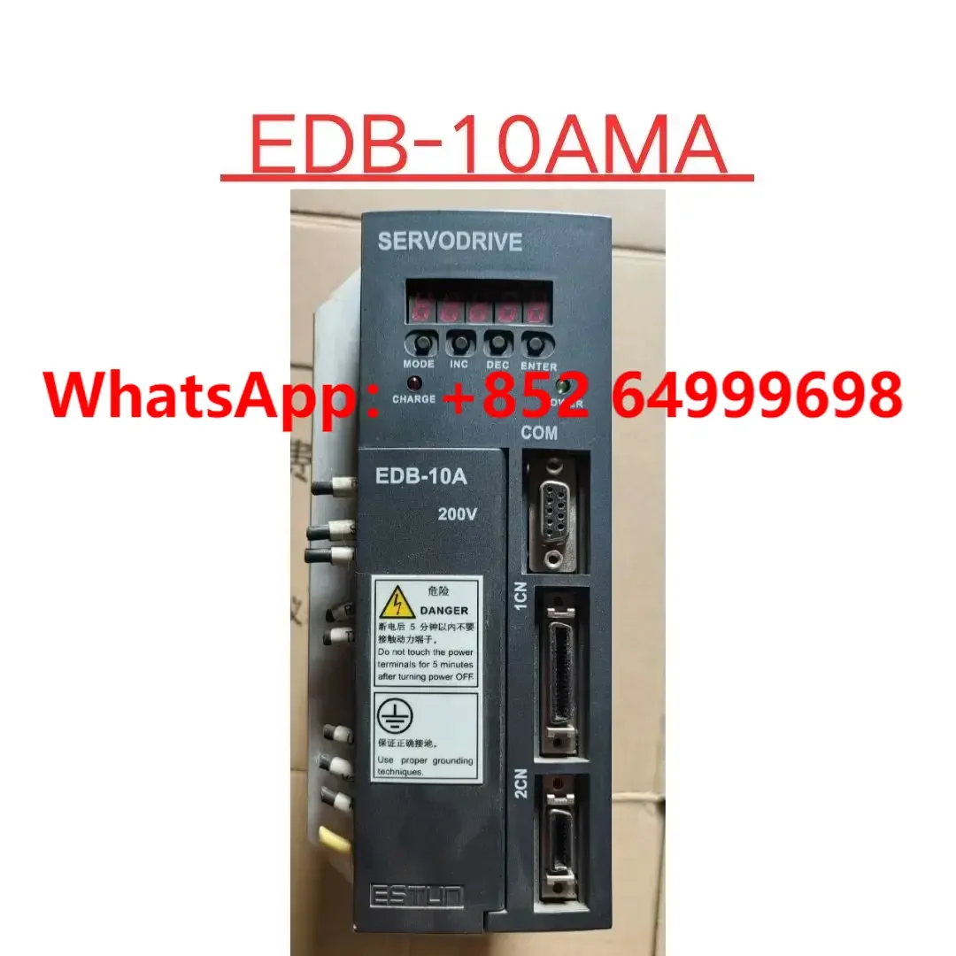 

Second-hand EDB-10AMA servo driver 100W Test OK