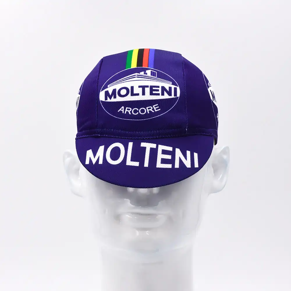 Hot Retro Molteni Men\'s Cycling Hat Summer Breathable Mountain Bike Hat