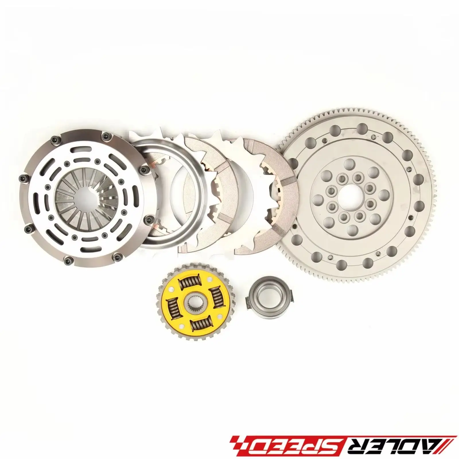 

S+ 7.25 Inch Sprung Twin Disc Clutch for Nissan 240SX Silvia S13 S14 S15 SR20DET 20L Medium Weight Tuning Car Performance Part
