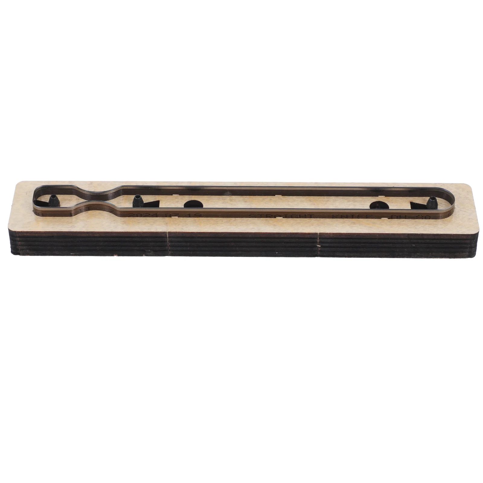 

Cutting Mold Wooden Keychain Strap Template Tool Steel Die Machine Plates