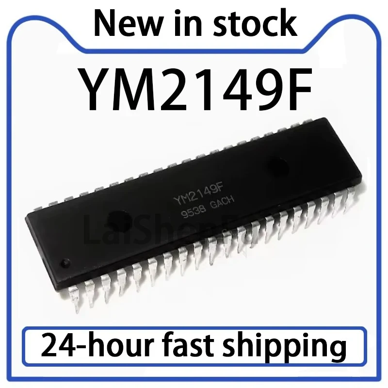 5PCS YM2149F Direct Insertion DIP-40 Soft Control Speaker Microcontroller IC Chip in Stock