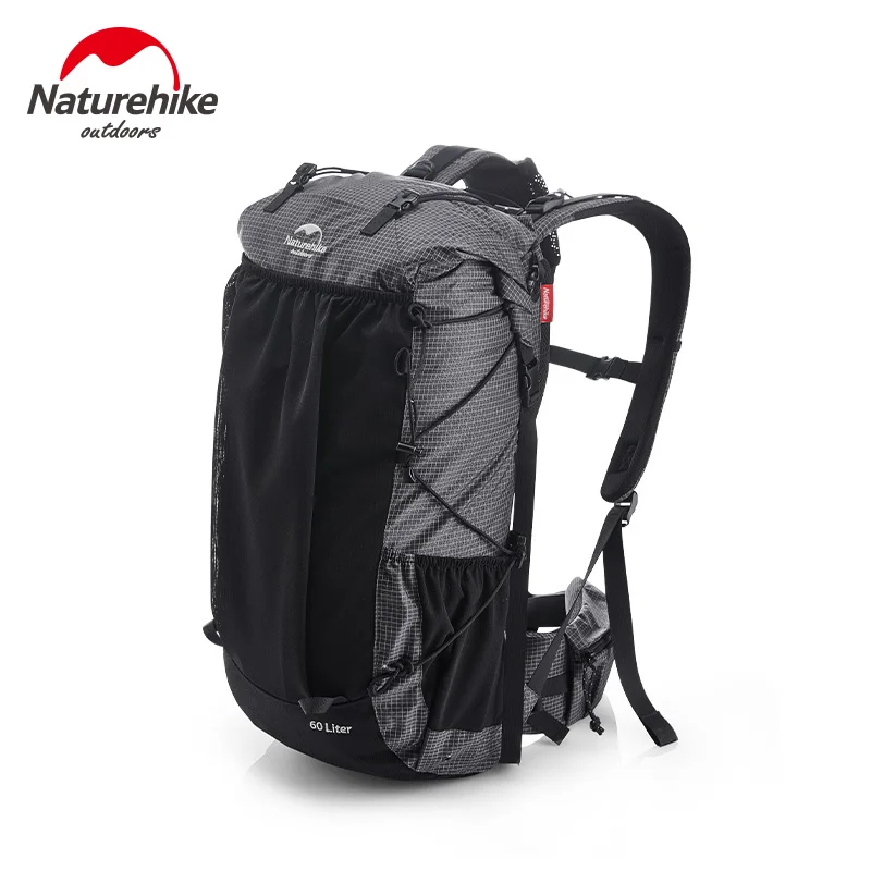 

Naturehike-Rock Series Camping Backpack, 1.16kg High Capacity, 15kg Load, Camping Hiking Backpack, Tear-Risistant Waterproof