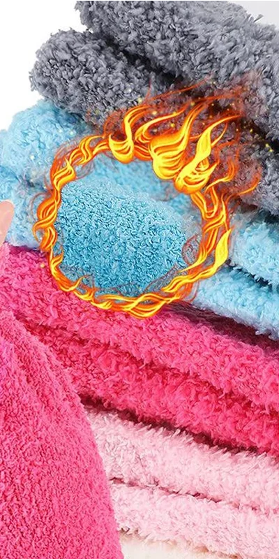 قفازات نصف إصبع من القطيفة للخريف والشتاء، قفازات محبوكة دافئة من الصوف المرجاني