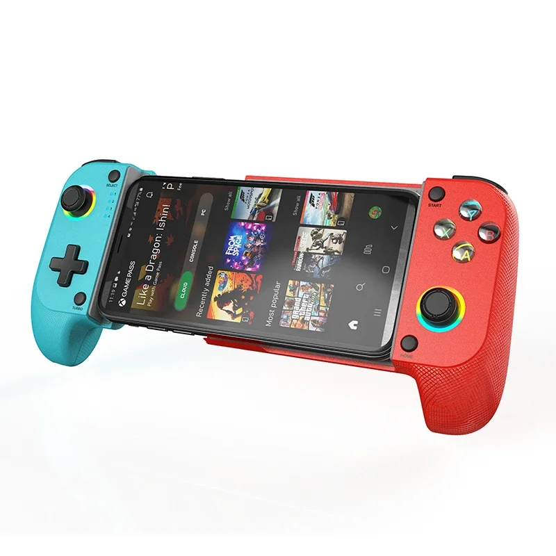 STK-7009F Saitake STK 7009F kontroler do gier bezprzewodowy Gamepad Bluetooth wysuwany Joystick dla Androida/telefon z IOS