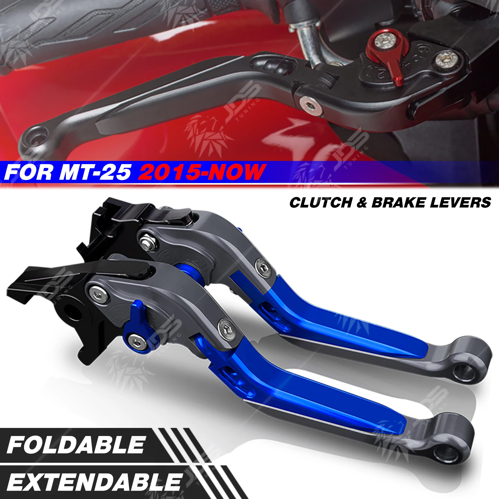 

For YAMAHA MT-25 MT25 Clutch Lever Brake Lever Set Foldable Adjustable Handle Levers Motorcycle Accessories Parts