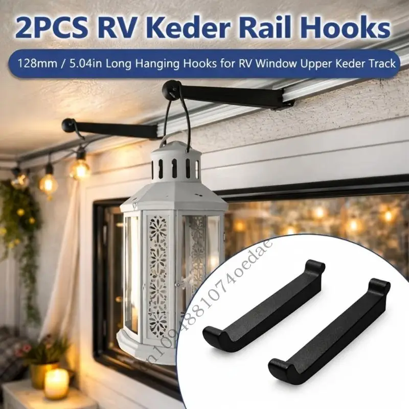 Adjustable Motorhome Track Hook For Efficient Storage Solution Easy Installation And Space Saving In Campers And Trailers