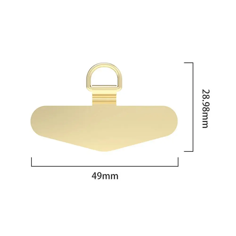 حشية رقعة ربط الهاتف من الفولاذ المقاوم للصدأ رفيعة للغاية ، أجزاء حزام الهاتف المحمول ، حبل بديل ، قطعة ربط آمن