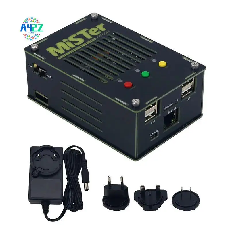 A42Z-Mini 오픈 소스 미스터 게임 콘솔 사이클론 V Soc FPGA 개발 보드(레트로 게임용 32GB TF 카드 포함)