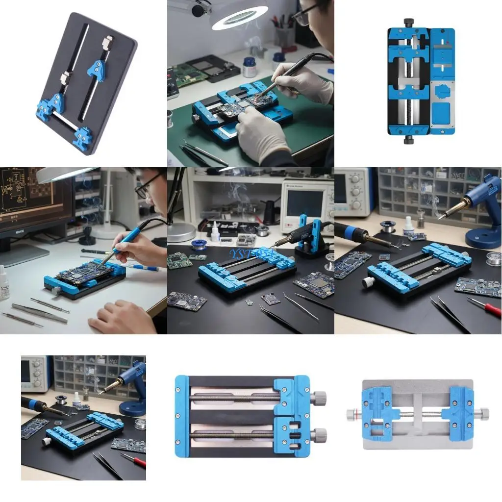 

E15A Multifunction Board Holder Adjustable Fixture For Mobile Phone Motherboards